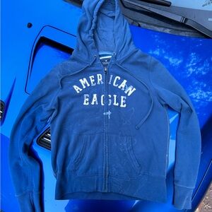 American Eagle Outfitters Men and Women’s Navy Hoodie